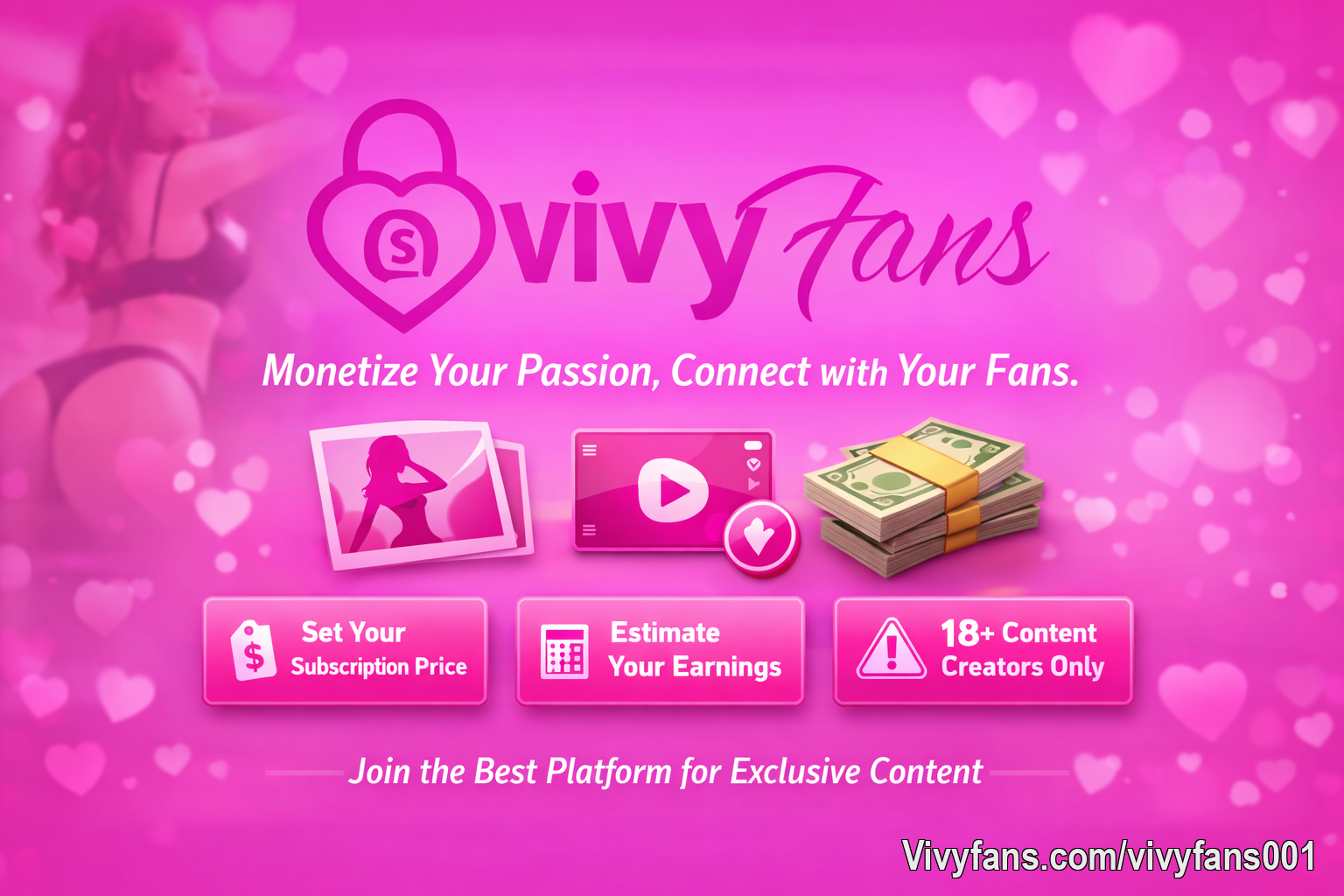 vivyfans is an online platform  🫡